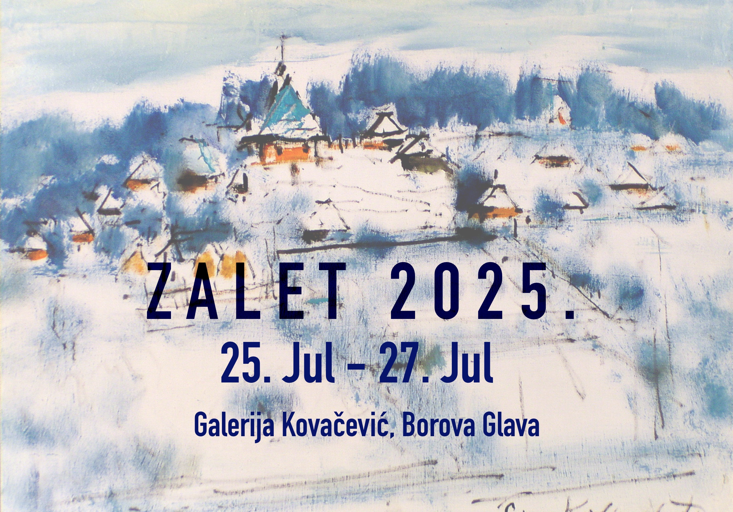 Zalet 2025: Jubilarno izdanje festivala od 25. do 27. jula